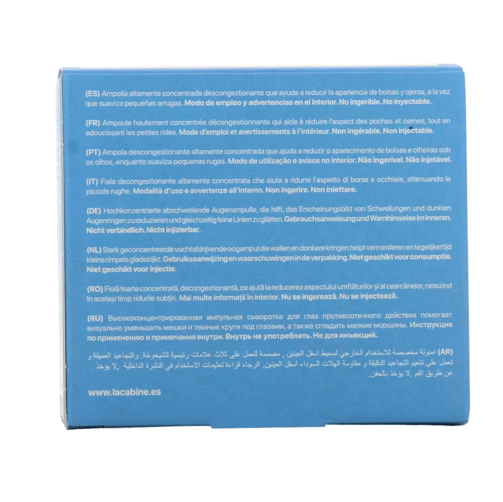 Lacabine anti-âge contour des yeux 10 ampoules