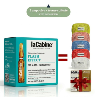 La Cabine Anti-Âge Flash Effect 10 ampoules
