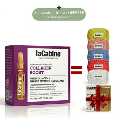 La Cabine Anti-Âge Collagen Boost 10 Ampoules
