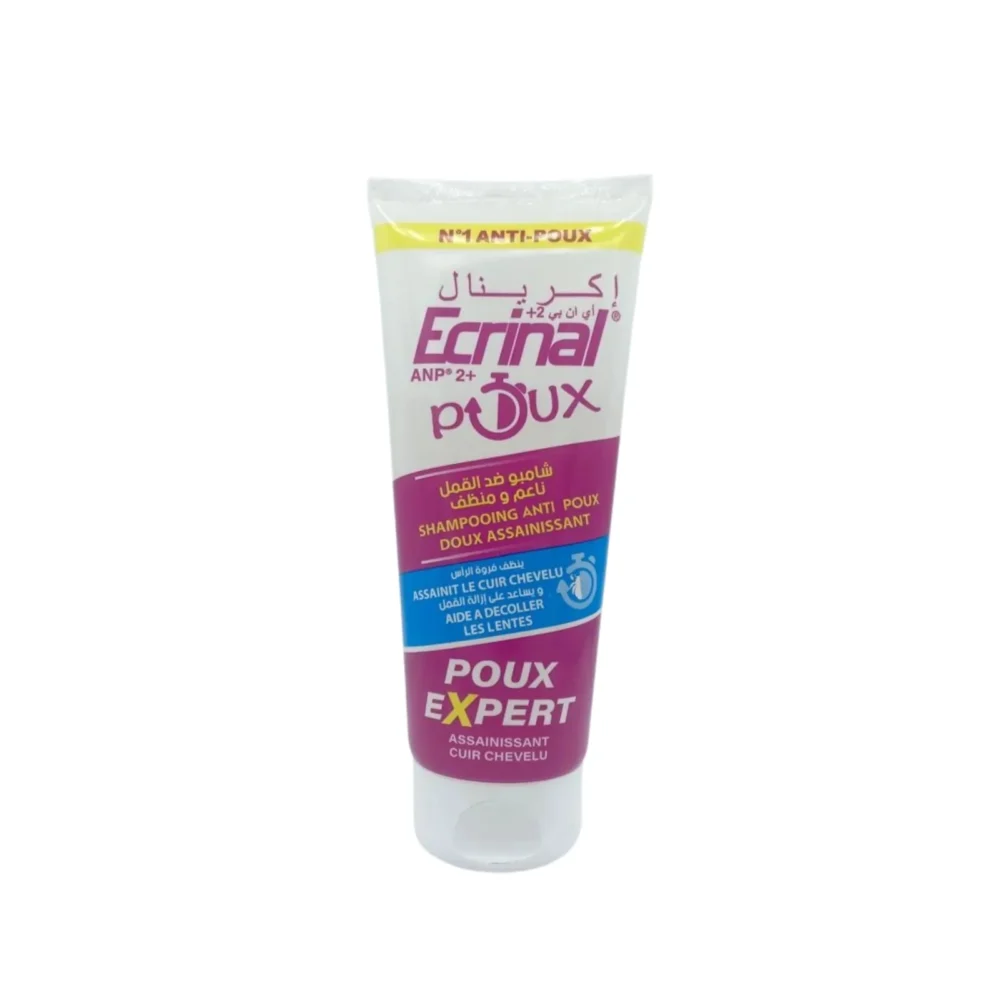 Ecrinal shampoing anti poux doux assainissant 200ml
