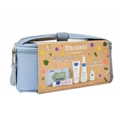 Mustela Trousse Vanity Mes 1ers Produits Bleu