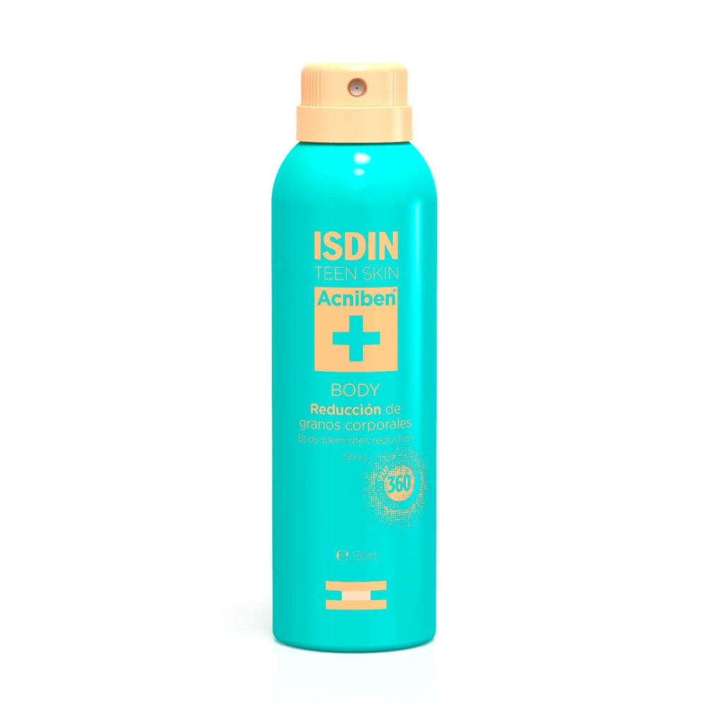 Isdin acniben body spray réduction des boutons 150ml