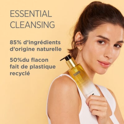 ISDIN Isdinceutics Essential Cleansing Huile Nettoyante et Démaquillante Visage 200ml