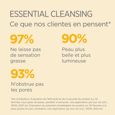 Isdin isdinceutics essential cleansing huile nettoyante et démaquillante visage 200ml