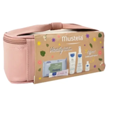 Mustela Trousse Vanity Mes 1ers Produits Rose