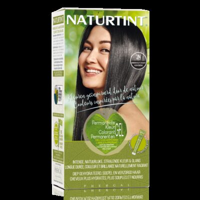 Naturtint Colorant Permanent en Gel 1N Noir Ebène 170ml