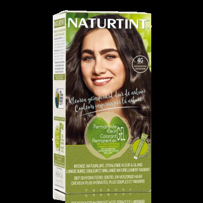 Naturtint Colorant Permanent en Gel 4G Châtain Doré 170 ml