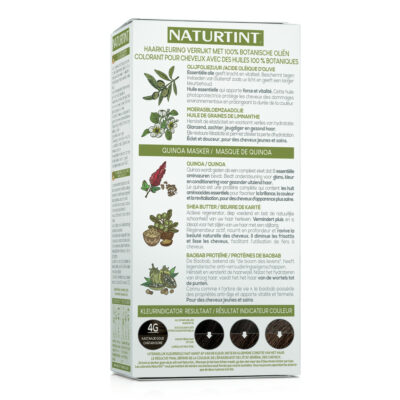 Naturtint Colorant Permanent en Gel 4G Châtain Doré 170 ml