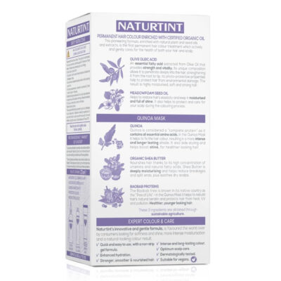 Naturtint colorant permanent en gel gris argenté 170 ml