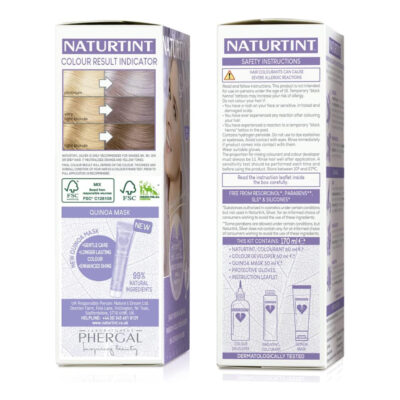 Naturtint colorant permanent en gel gris argenté 170 ml