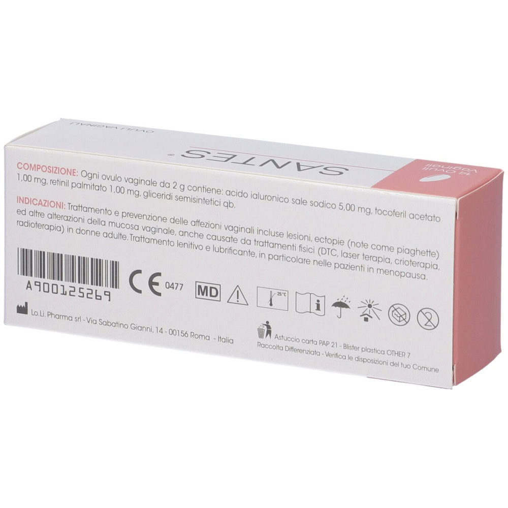 Santes ovules vaginaux 14 ovules