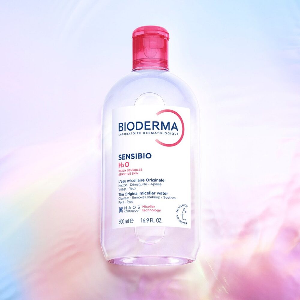 Bioderma sensibio h2o solution micellaire pompe 500ml