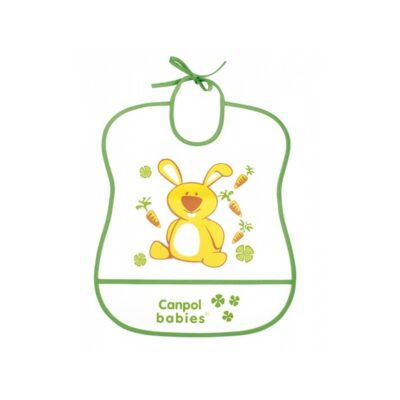 Canpol babies bavoir imperméable avec poche - 2919