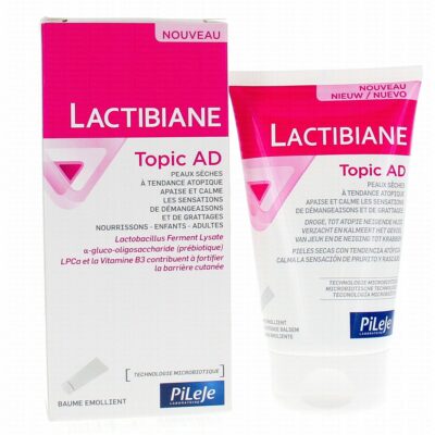 PILEJE Lactibiane Topic AD Baume Emollient 125ml