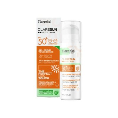 Clarenia Claresun Ecran Gel-Creme Toucher Sec SPF50+ 50ml