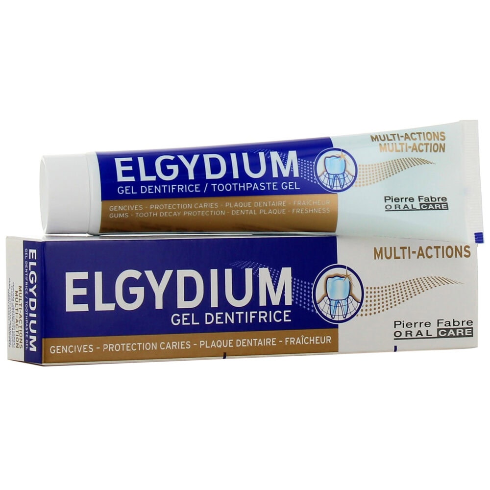 Elgydium gel dentifrice multi-actions 75ml