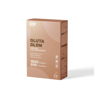 GLUTA Glow Suspension Buvable Anti-âge Eclaircissant 14 Sticks