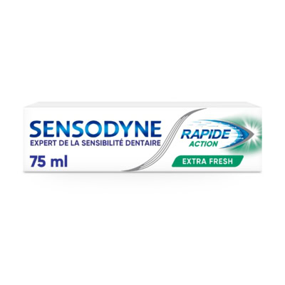 Sensodyne Dentifrice Rapide Action Extra Fresh 75ml