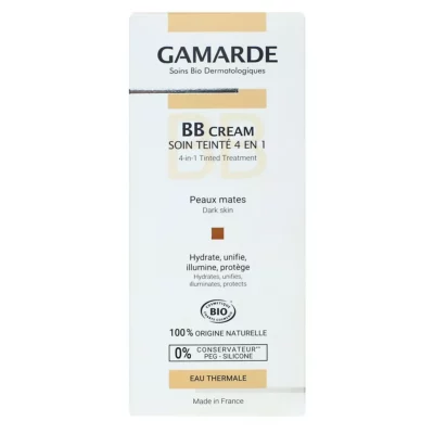 BB Cream Soin Teinté 4 en 1 Peaux Mates Bio 40ml