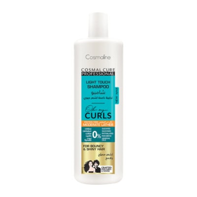 Cosmaline Oh My Curls Light Touch Shampoing Moderate Lather 500ml