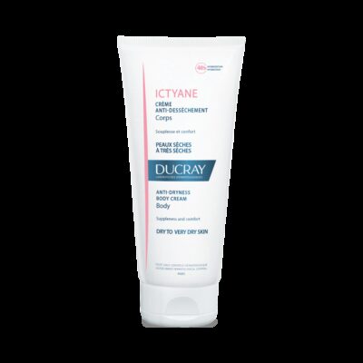 Ducray Ictyane Crème Émolliente Nutritive Visage et Corps 200ml