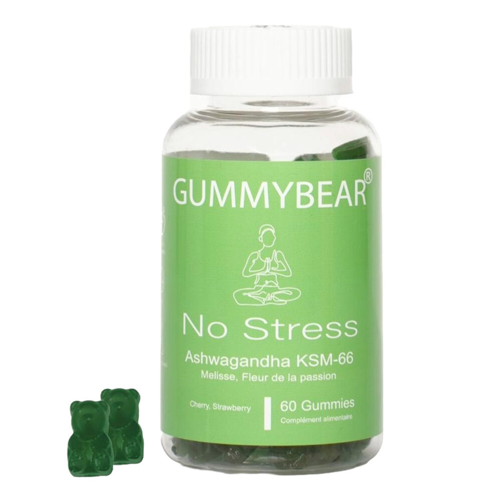 Gummybear ashwagandha no stress 60 gummies