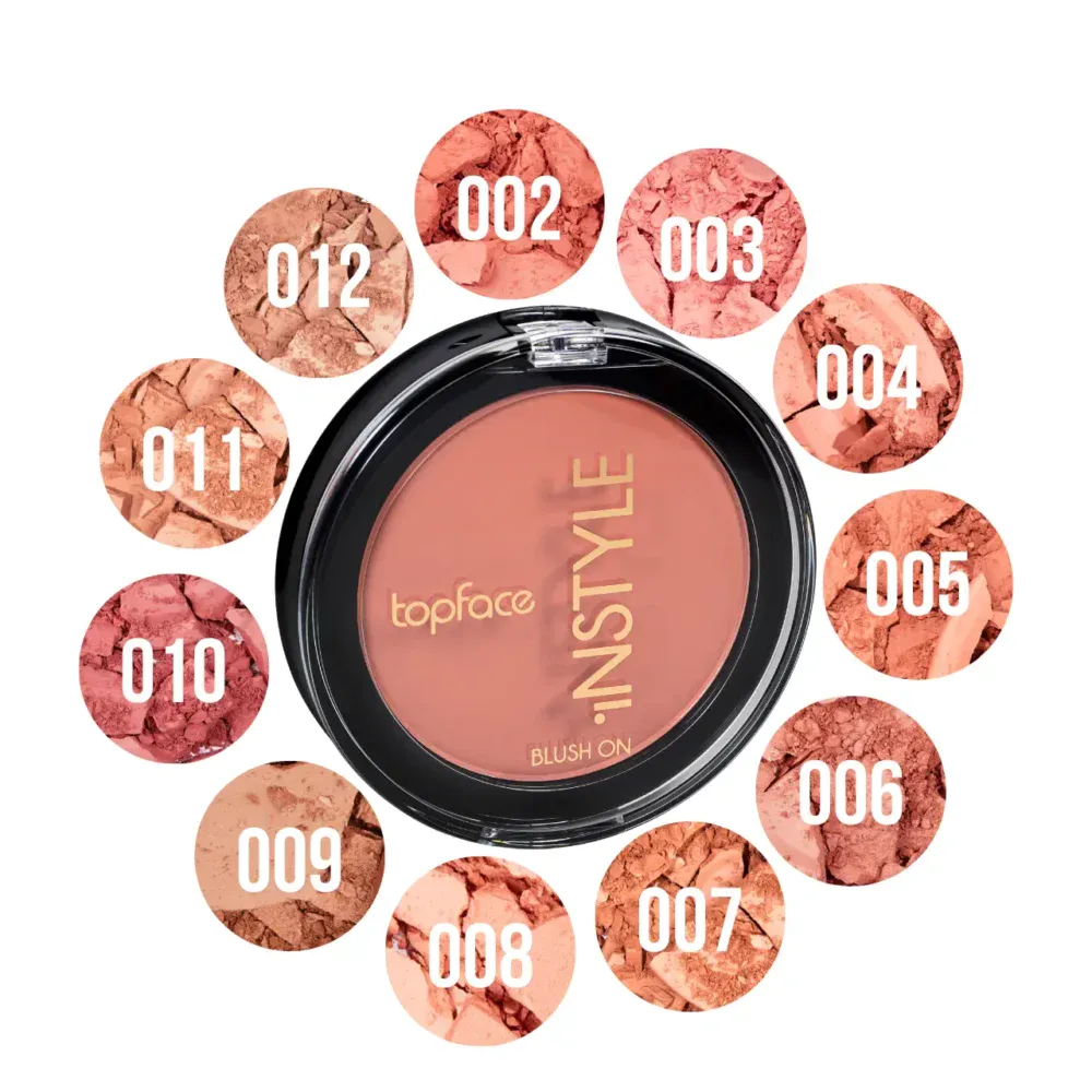 Topface instyle blush on 009