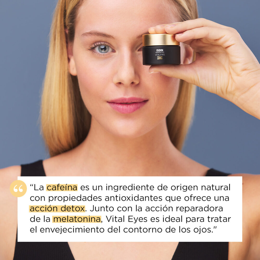 Isdin isdinceutics rejuvenate vital eyes crème contour des yeux 15 g