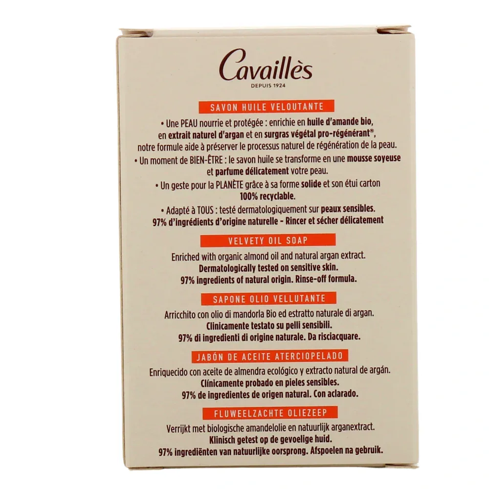 Roge cavailles savon huile veloutant 115g