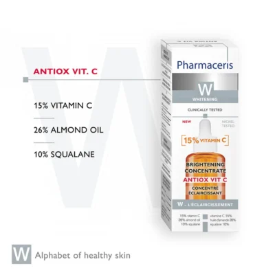 Pharmaceris w antiox vitamine c 15% concentré eclaircissant 30ml