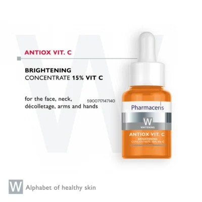 Pharmaceris W Antiox Vitamine C 15% Concentré Eclaircissant 30ml