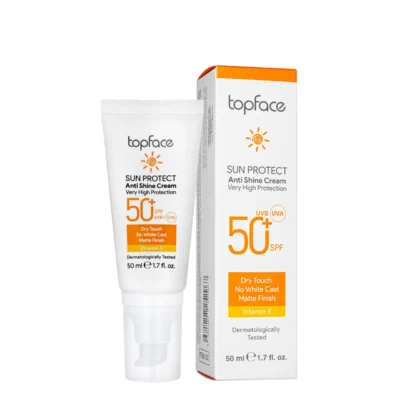 Topface Sun Protect SPF 50+ Crème Solaire Anti-Brillance 50ml