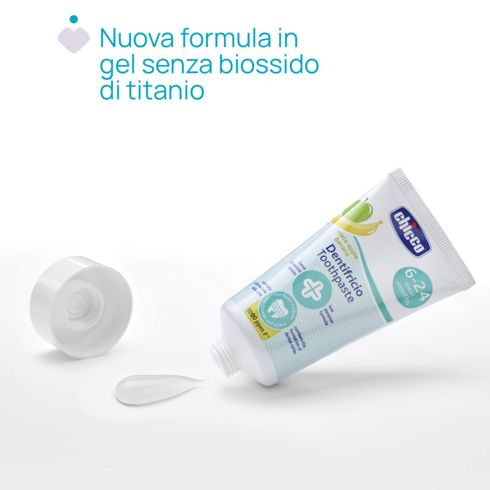 Chicco dentifrice pomme banane 6-24m 50ml