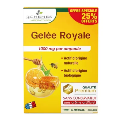 3 Chênes Propolis 20 Ampoules 10ml