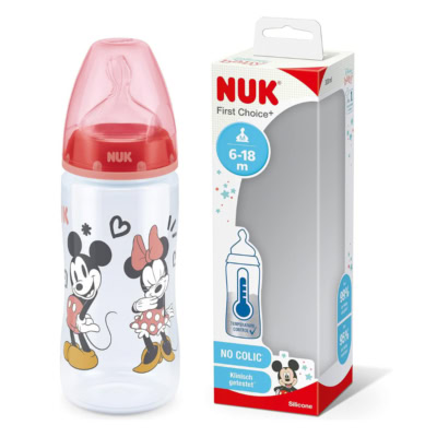 NUK Biberon First Choice + Avec Temperature Control 300ml