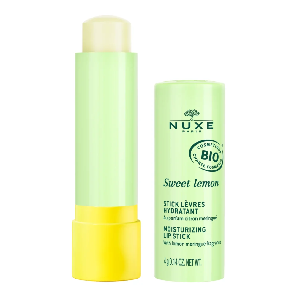 Nuxe sweet lemon stick lèvres hydratant bio 4g