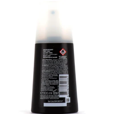 Vichy Homme Déodorant Vaporisateur Ultra-Frais 100ml