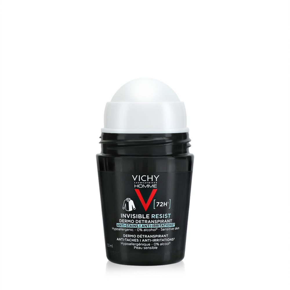 Vichy homme invisible resist détranspirant 72h 50ml