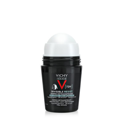 Vichy homme invisible resist détranspirant 72h 50ml