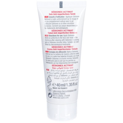 Acm sébionex actimat soin anti-imperfections teinté 40ml