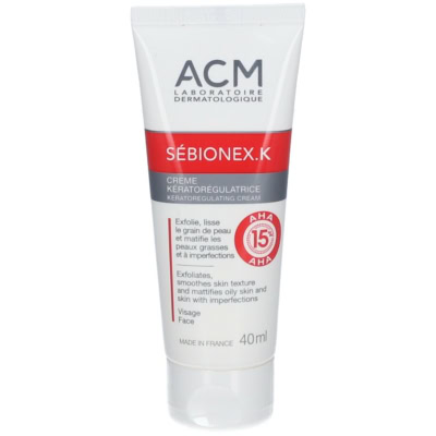 ACM Sébionex K Crème Kératorégulatrice 40ml