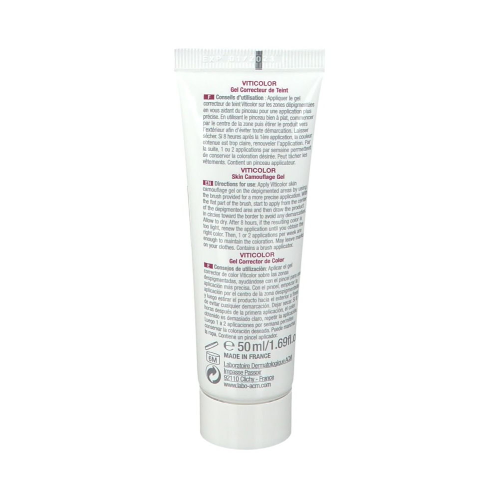 Acm viticolor gel correcteur de teint 50ml