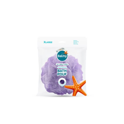 Balmy bath pouf extra large