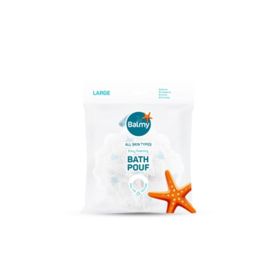 Balmy Bath Pouf Large