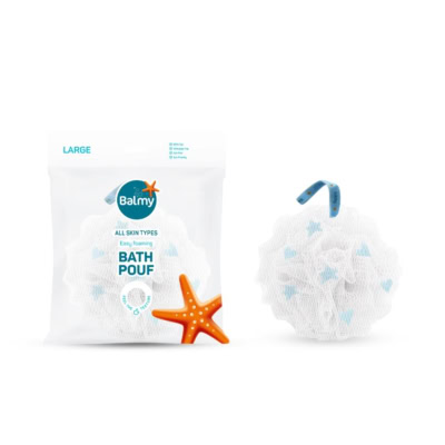 Balmy Bath Pouf Large