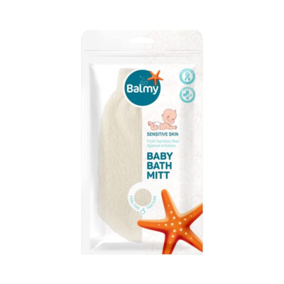 Balmy Éponge de Bain Bébé pour Peau Sensible