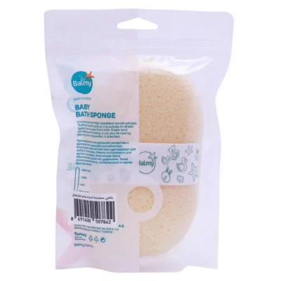 Balmy éponge de bain bébé pour peau sensible