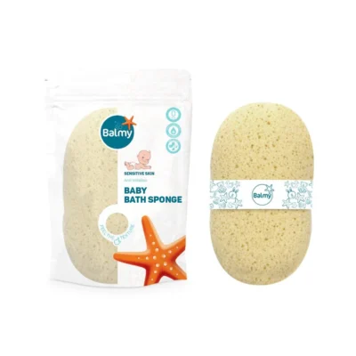 Balmy Éponge de Bain Bébé pour Peau Sensible