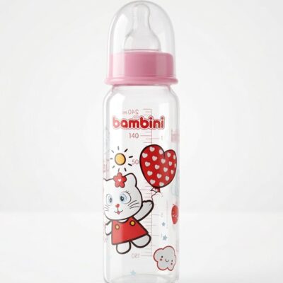 Bambini Biberon en Verre 1 mois 240ml