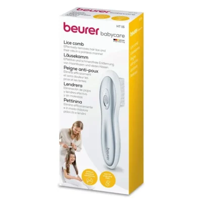 Beurer peigne anti-poux avec impulsions electriques ht 15